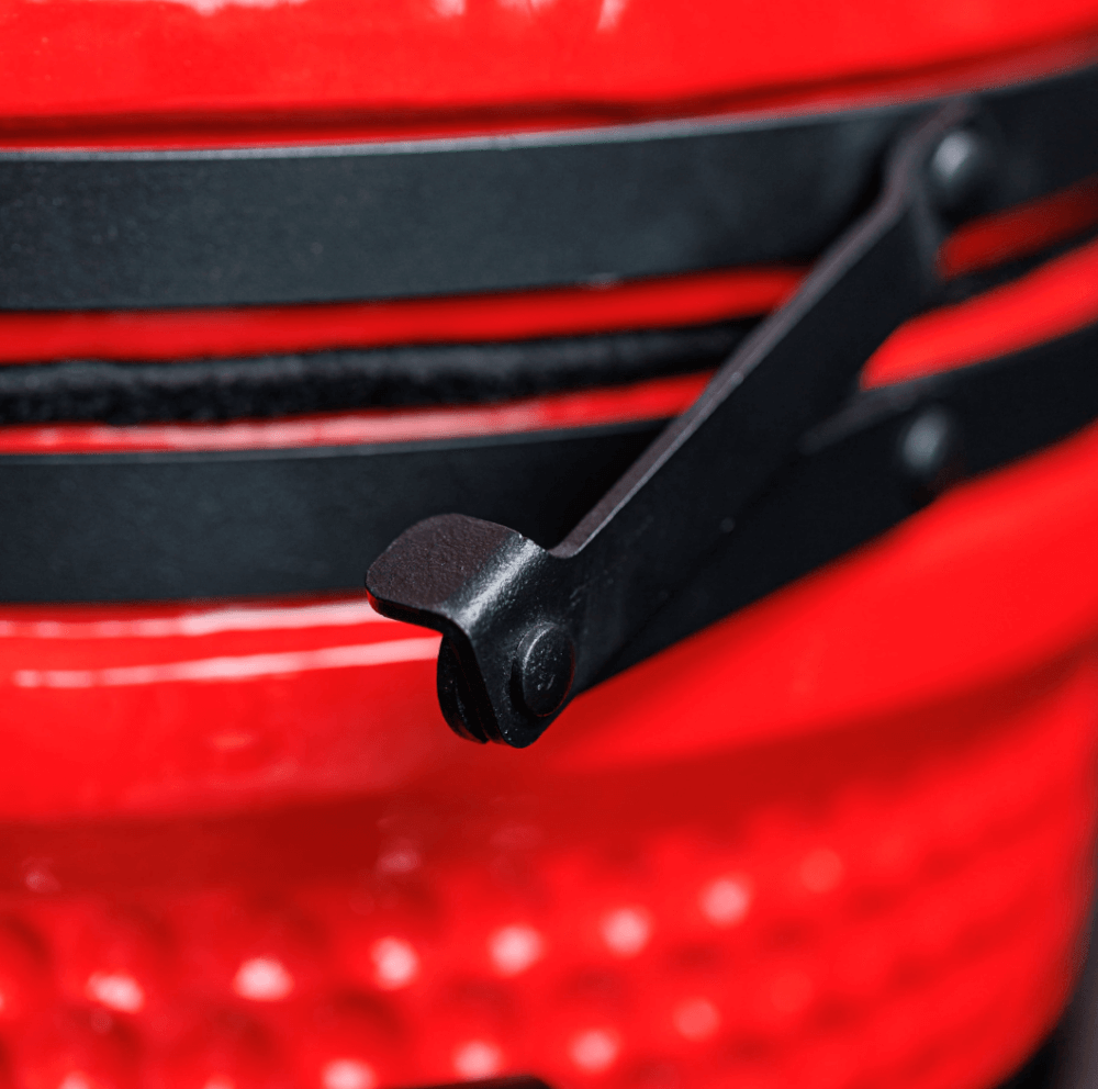 เตาถ่านบาร์บีคิว KINGBE KAMADO 13 นิ้ว สีแดง_5